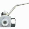 Three-way ball valve for high pressure 1/4