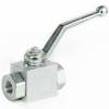 Stainless steel ball valve for high pressure. Thread FF 3/8