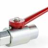 Stainless steel ball valve for high pressure. Thread FF 1/4