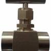Stainless steel needle valve for high pressure. Thread FF 1/4