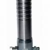 Inline fluid filter in stainless steel for high pressure